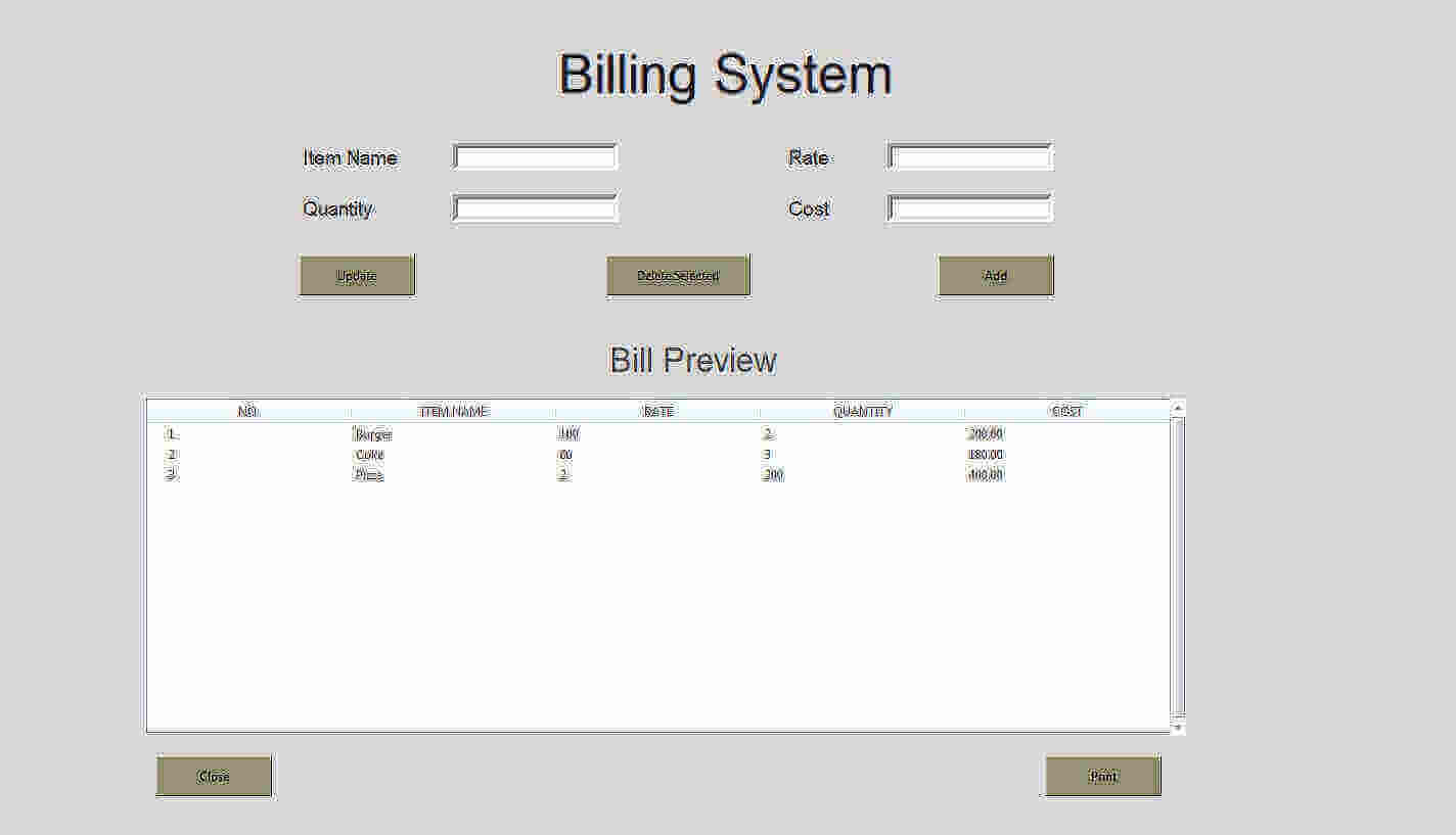 Bill Generator img